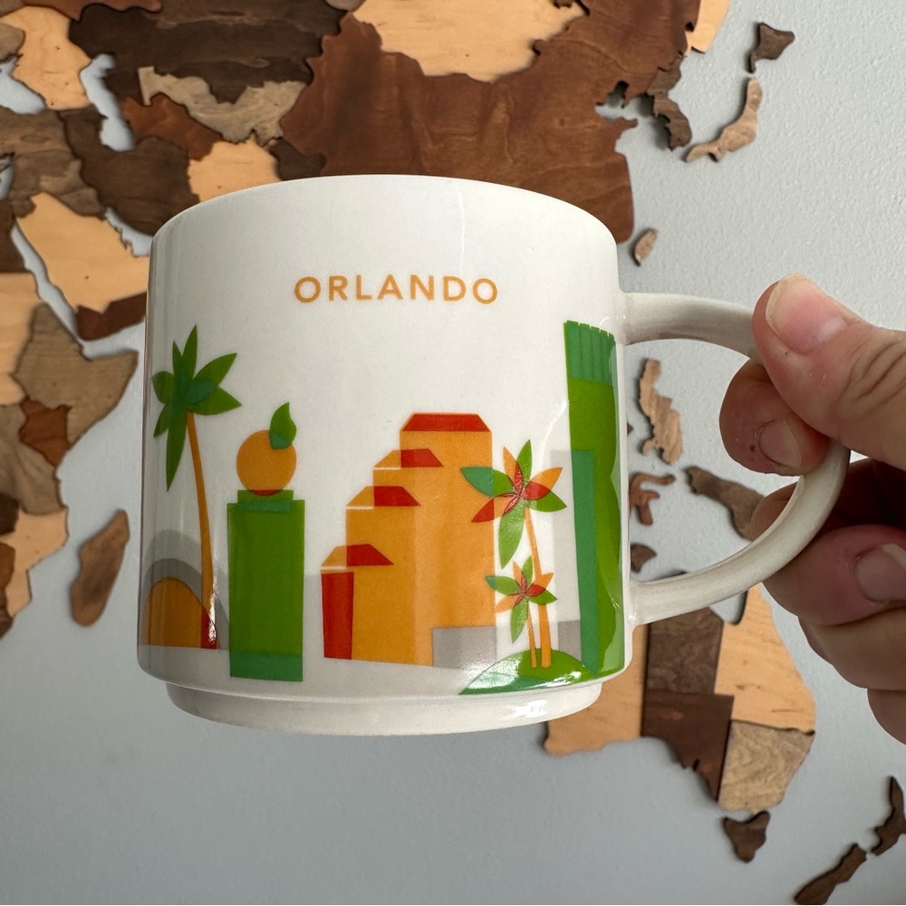 STARBUCKS “Orlando” 2013 You Are Here Collectors 14 oz Mug